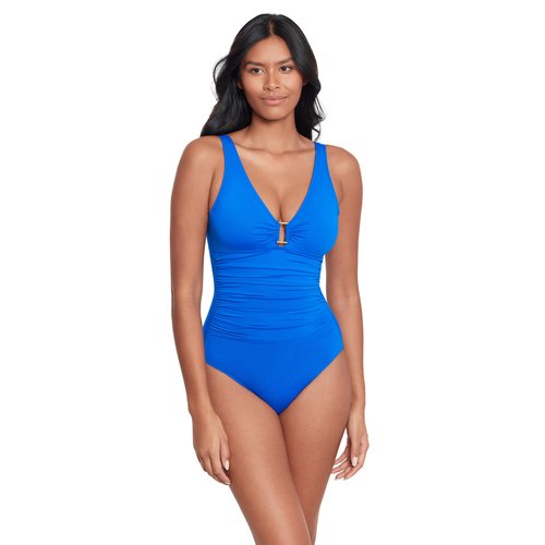 Maillot de bain 1 piece bleu roi outlet