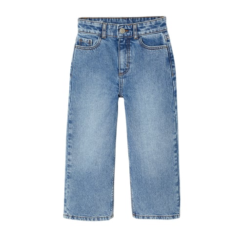 VERTBAUDET Jean Large MorphologiK Fille Tour De Hanches Fin - Taille Haute Confort