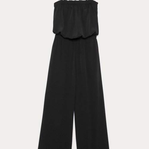 Combi pantalon bustier noir Promod La Redoute