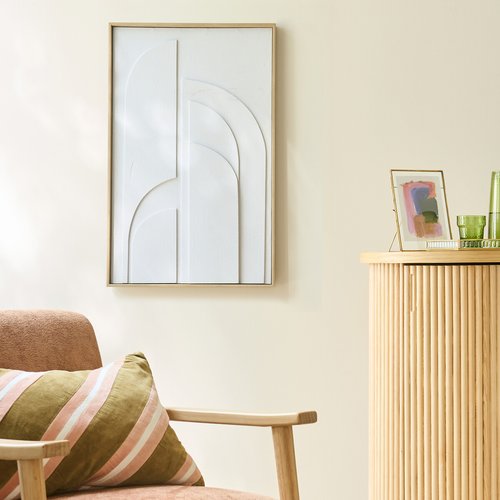 Холст в рамке, 51 x 81 см, reloa / релоа белый La Redoute