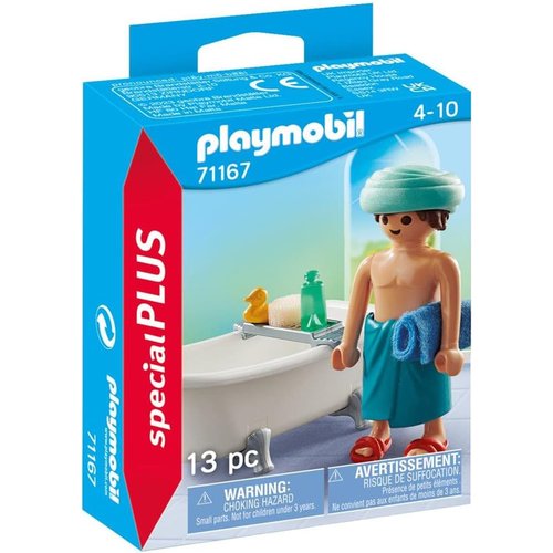Playmobil 71167 homme et baignoire la maison moderne city life scene de la vie quotidienne