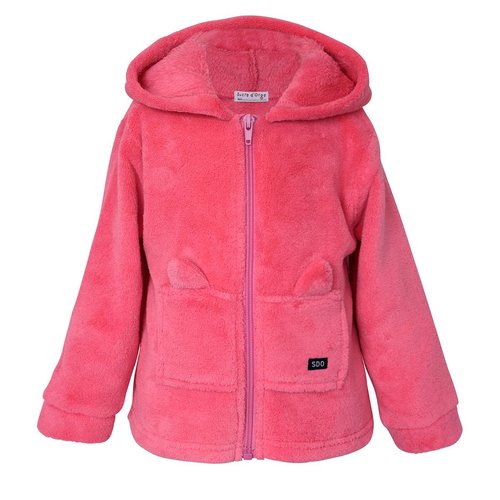 Robe de chambre fille rose courte rose Sucre D orge La Redoute
