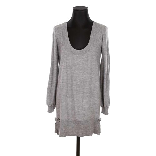 Robe en laine tres bon etat gris See By Chloe La Redoute