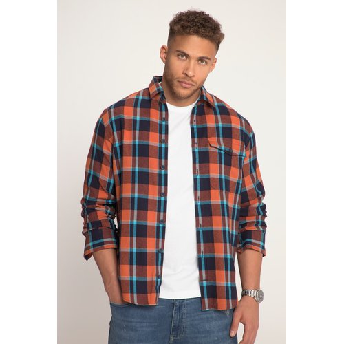 Chemise a carreaux orange 2025