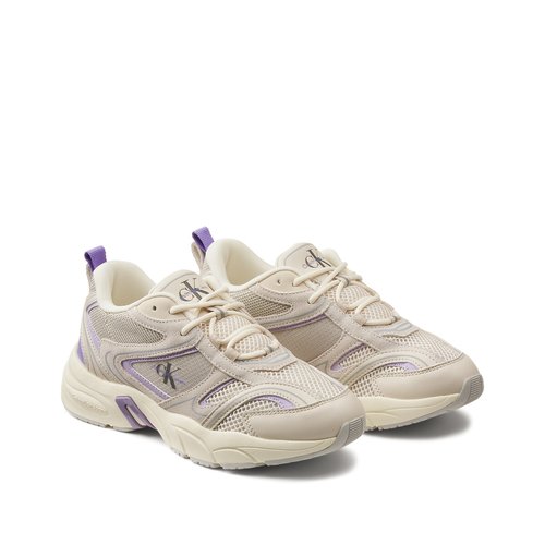 Retro leather trainers online