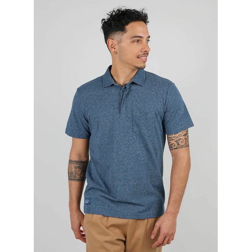 Polo shirt plain blue cheap