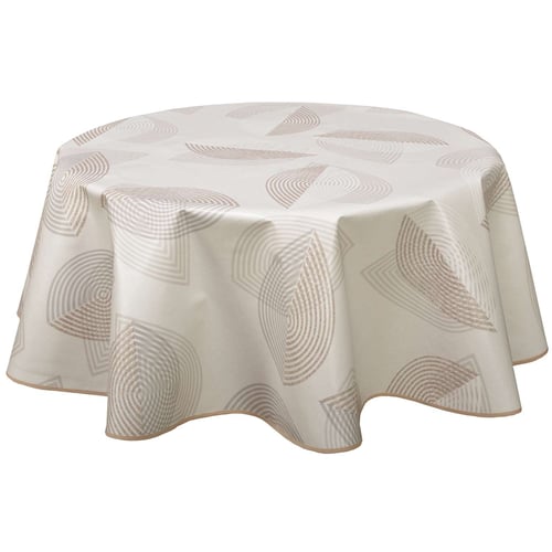 Nappe Ronde Toile Cirée élastique – Imperméable, Résistante Aux Taches, Avec élastique Antidérapant – Pour Extérieur/intérieur - 8