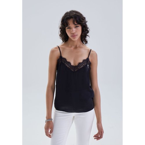 Caraco dentelle en satin Ikks La Redoute