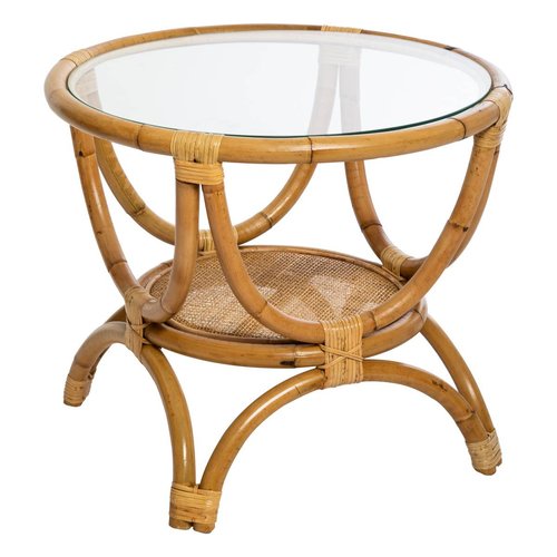 Table basse Farah - Bois naturel - D.91 cm | , créateur d'intérieur