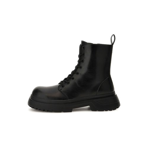 Guess bottines rangers palermo cuir veritable noir Guess La Redoute