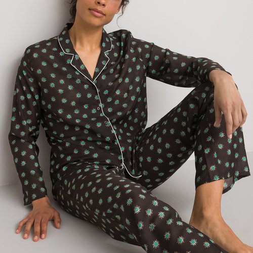 Pyjama form grand pere imprime imprime La Redoute Collections La Redoute