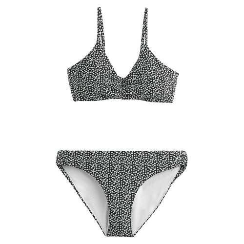 Maillot de bain 2 pieces imprime floral. La Redoute Collections imprime fleurs La Redoute
