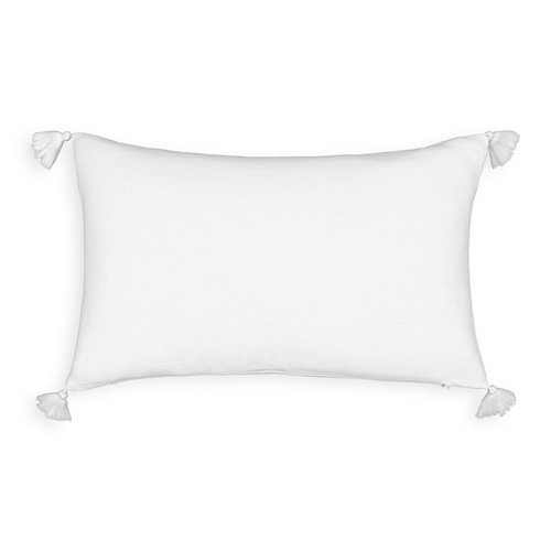 Lincot Rectangular Tassel Linen Cotton Cushion Cover