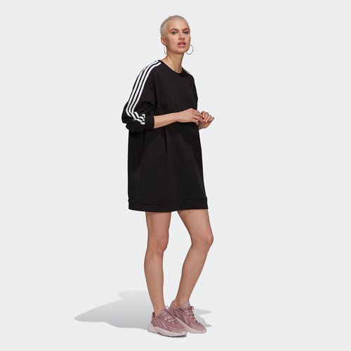 Sweaterjurk adicolor classics zwart Adidas Originals La Redoute