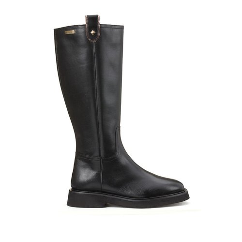 Bottes cuir loomiz noir Les Tropeziennes Par M Belarbi La Redoute
