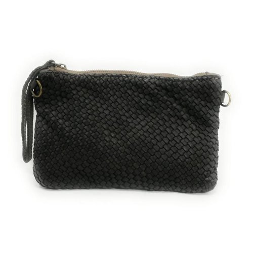 Sac cuir tressé italien on sale