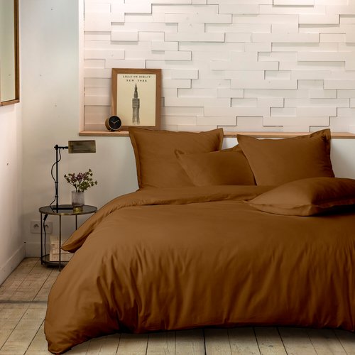 Parure de lit 3 pièces, 100 % coton égyptien, 1000 fils, poche