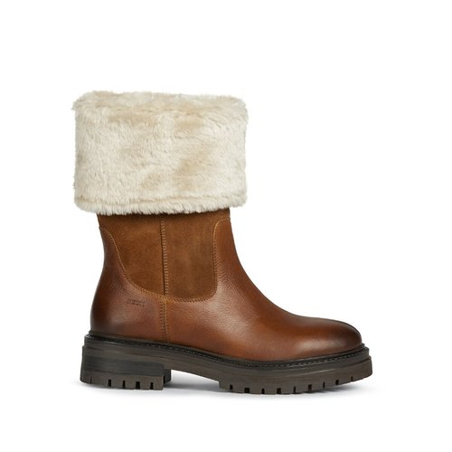 Geox bottines fourrees clearance