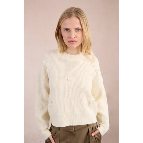 Sweat Polaire Oversize Molly Bracken Taille XS - Neuf Avec étiquettes - Couleur Beige