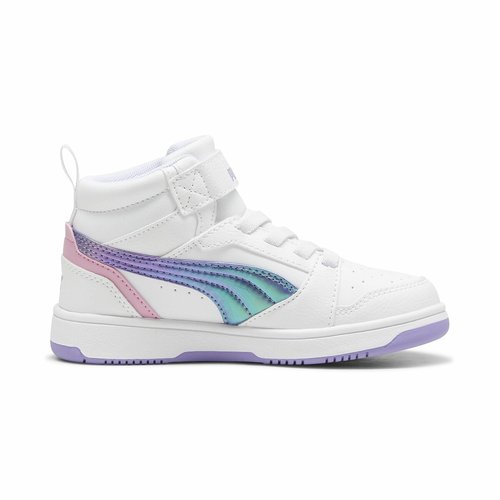 Kids rebound v6 mid bouncy high top trainers Puma La Redoute