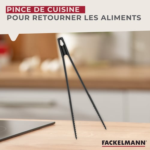 Pince De Cuisine Multifonction Tout Inox Fackelmann - Réf. FCK40954 - Neuf
