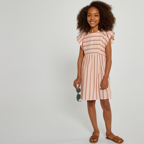 Striped sundress cheap