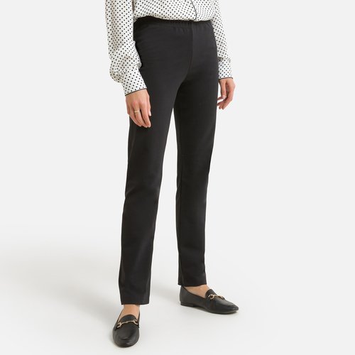 Straight stretch cotton leggings Anne Weyburn La Redoute