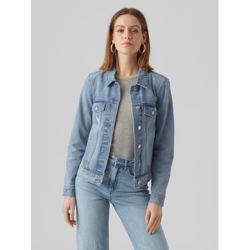 Veste En Jean Femme Old Navy - Taille M, Bleu Clair, Coupe Classique