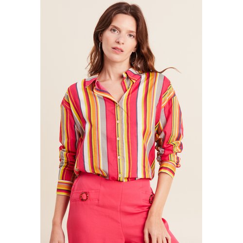 Chemise rayee femme