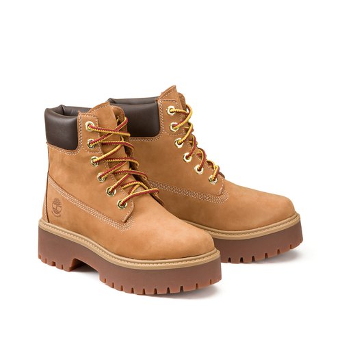Tbl premium elevated ankle boots in leather honey Timberland La Redoute