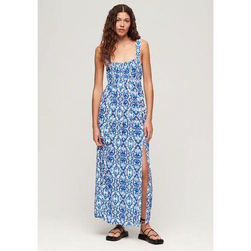 Robe longue a nouer dans le dos