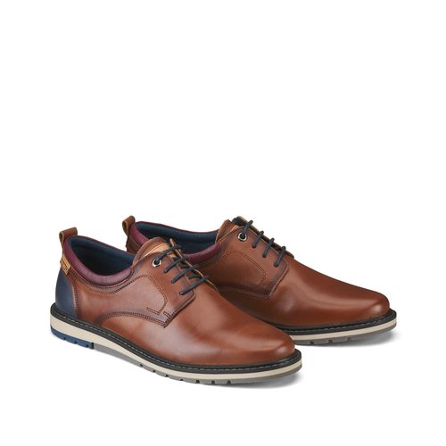 Berna leather brogues brown Pikolinos La Redoute