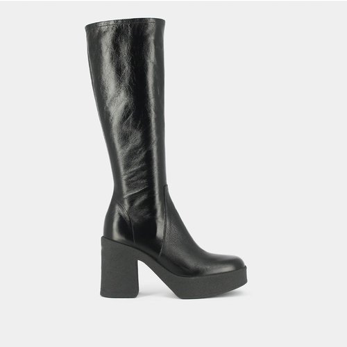 Platform calf boots new arrivals