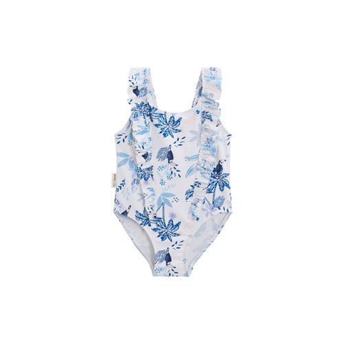 Maillot de bain enfant 1 piece moorea bleu Petit Beguin La Redoute