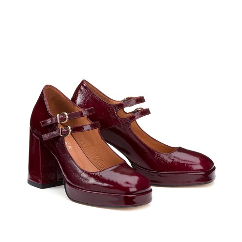 Maroon mary jane shoes outlet