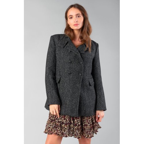 Manteau capucin black Le Temps Des Cerises La Redoute