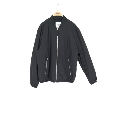 Veste bomber tres bon etat noir Zara La Redoute