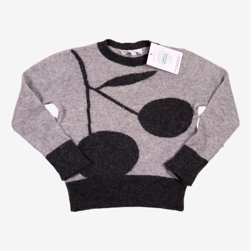 Pull Bonpoint Garçon 8 Ans - Gris, Occasion Très Bon état - Style Chic Et Intemporel