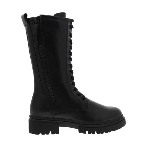 Boots talon bottier noir Marco Tozzi La Redoute