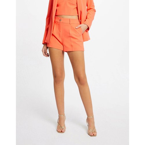 Short city droit a pinces Morgan orange La Redoute