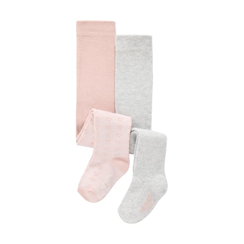 Collants Maille Côtelée Bébé Fille - Lot De 2 Paires | Vertbaudet | Doux Et Résistant | Taille élastique