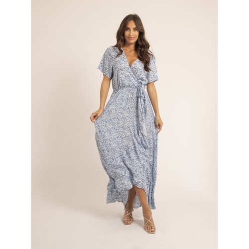 Robe longue motifs igaelle bleu Dona Lisa La Redoute