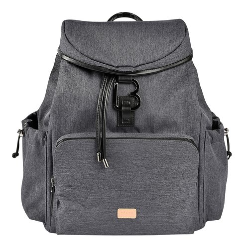 Sac a dos a langer vancouver Beaba gris fonce La Redoute