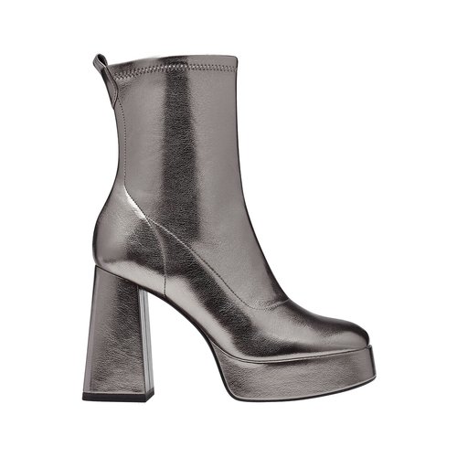 Grey platform ankle boots outlet
