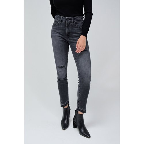 Jeans faith push in cropped skinny noir Salsa Jeans La Redoute