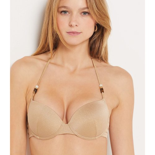 Haut de maillot de bain push up idyllique Etam or La Redoute