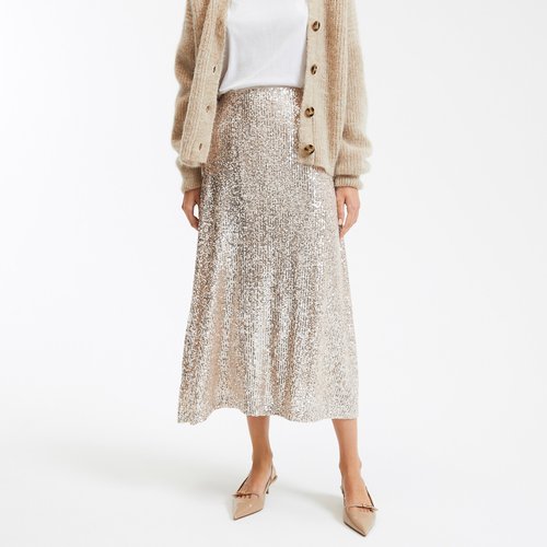 Jupe dore clearance