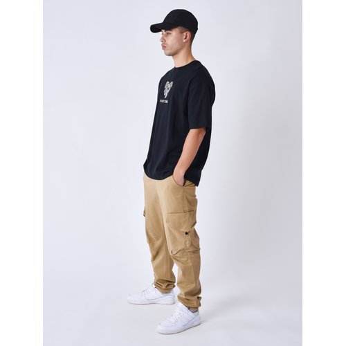 Tee shirt coeur papillon brode Project X La Redoute