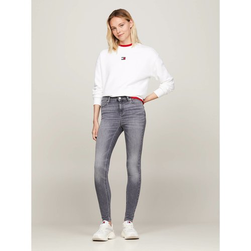 Nora skinny mid rise jeans black denim Tommy Jeans La Redoute