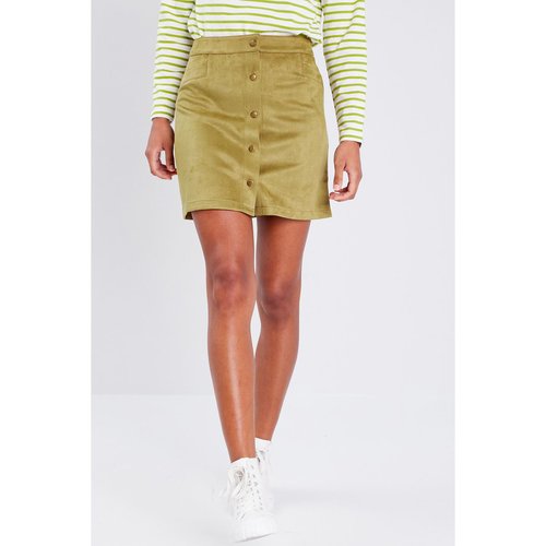 Jupe trapeze suedine on sale